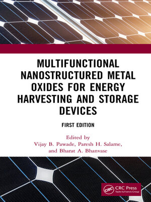 cover image of Multifunctional Nanostructured Metal Oxides for Energy Harvesting and Storage Devices